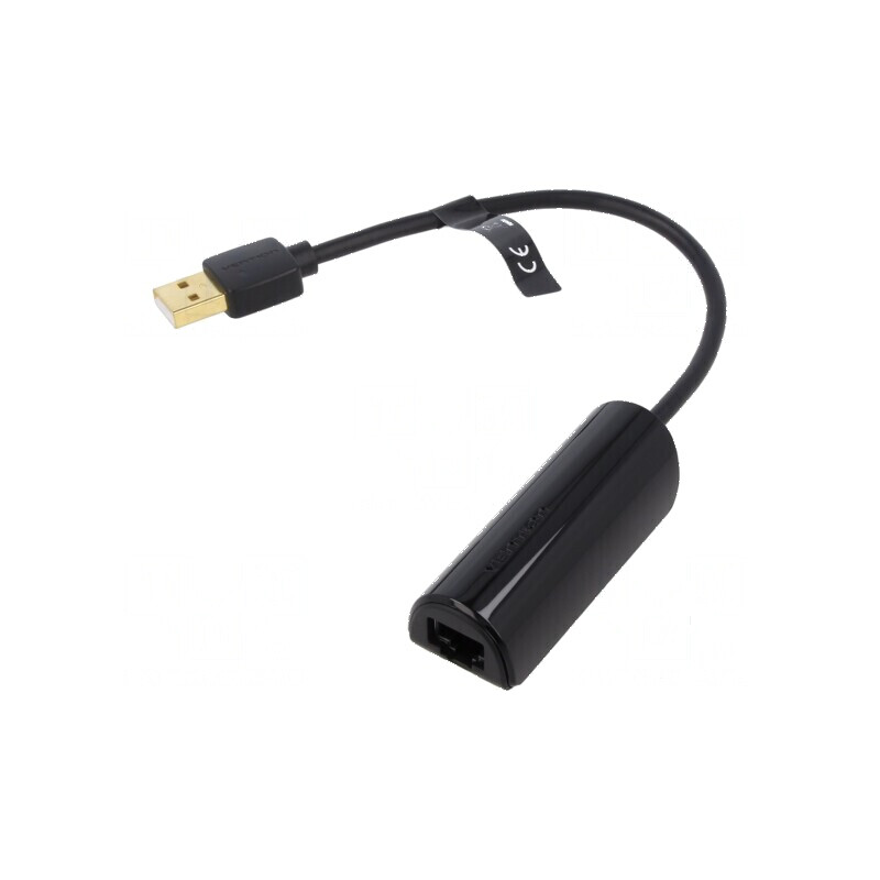 Adaptor USB 2.0 Fast Ethernet RTL8152 | Electronic-mag.ro | Componente Electronice