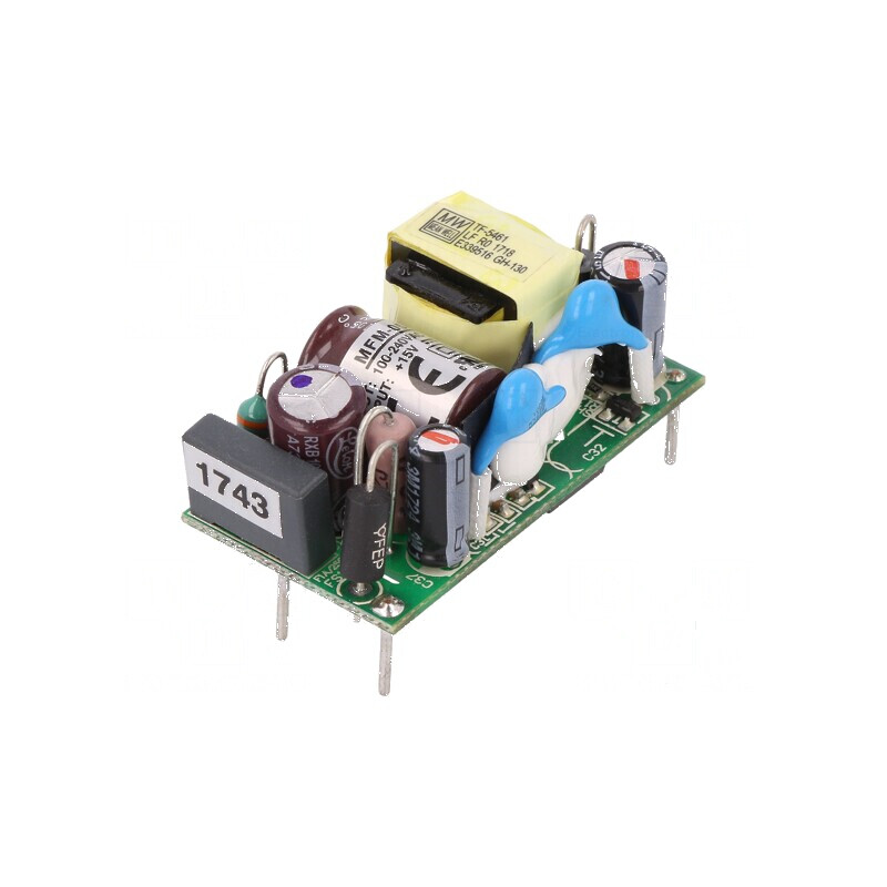 Convertor AC/DC 5W 15VDC 330mA PCB | Electronic-mag.ro | Componente Electronice