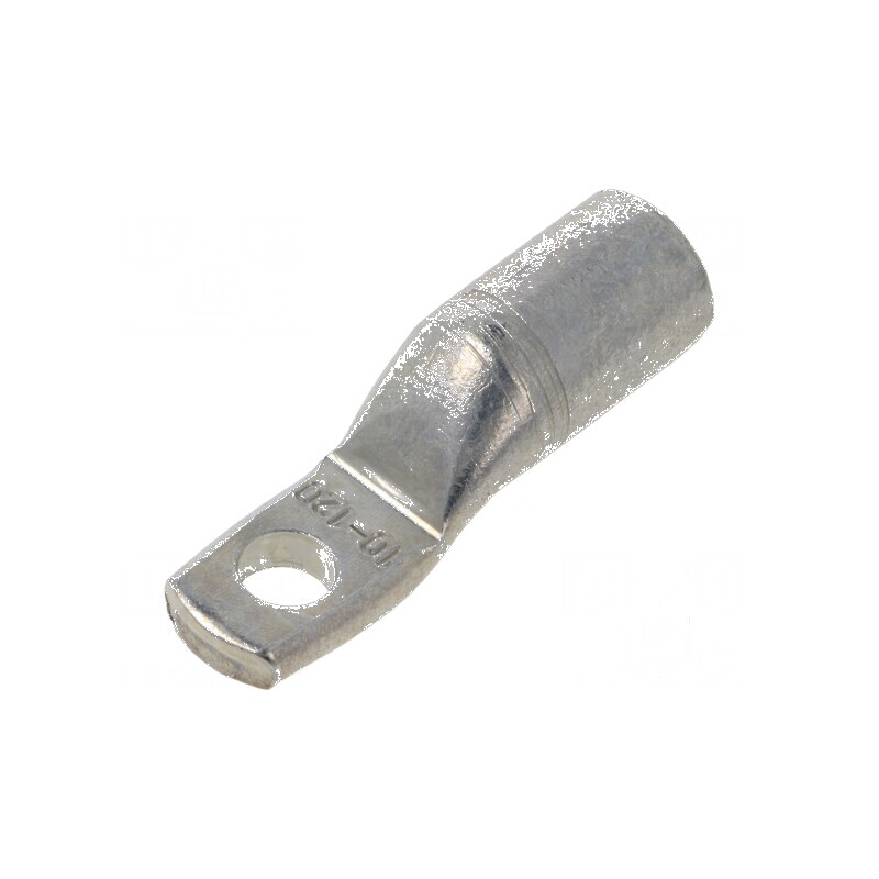 Vârf inelar tubular M10 120mm2 crimpat cositorit | Electronic-mag.ro | Componente Electronice