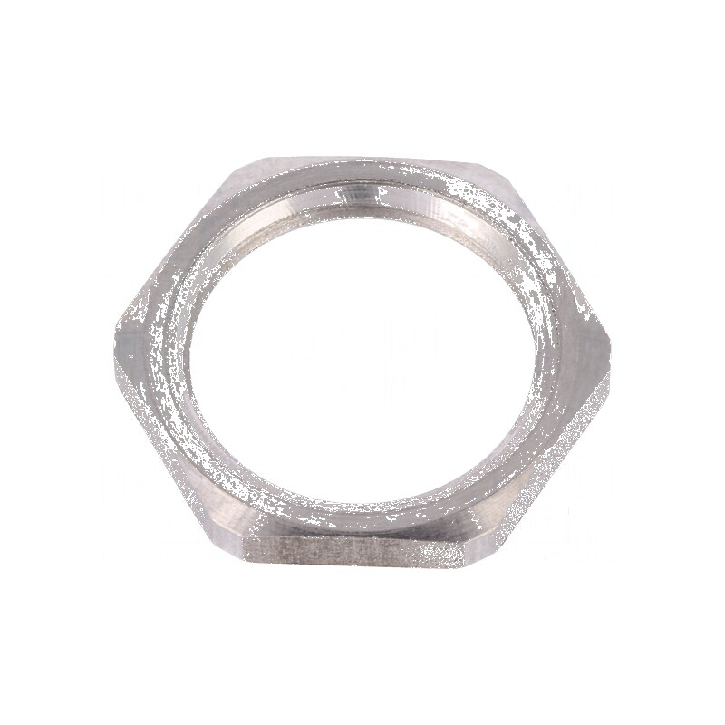 Piuliță M20 oțel inoxidabil 3mm Cheie 24mm Filet metric | Electronic-mag.ro | Componente Electronice