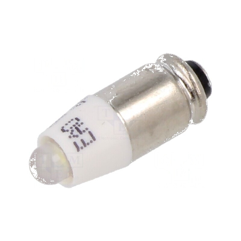 Lampă LED albă S5,7s 12VDC 12VAC cu 1 diodă | Electronic-mag.ro | Componente Electronice