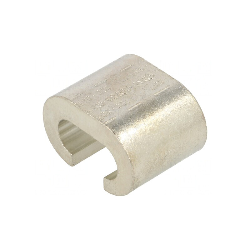 Conector cupru 95mm2 clemă laterală C cositorit 3/0AWG | Electronic-mag.ro | Componente Electronice