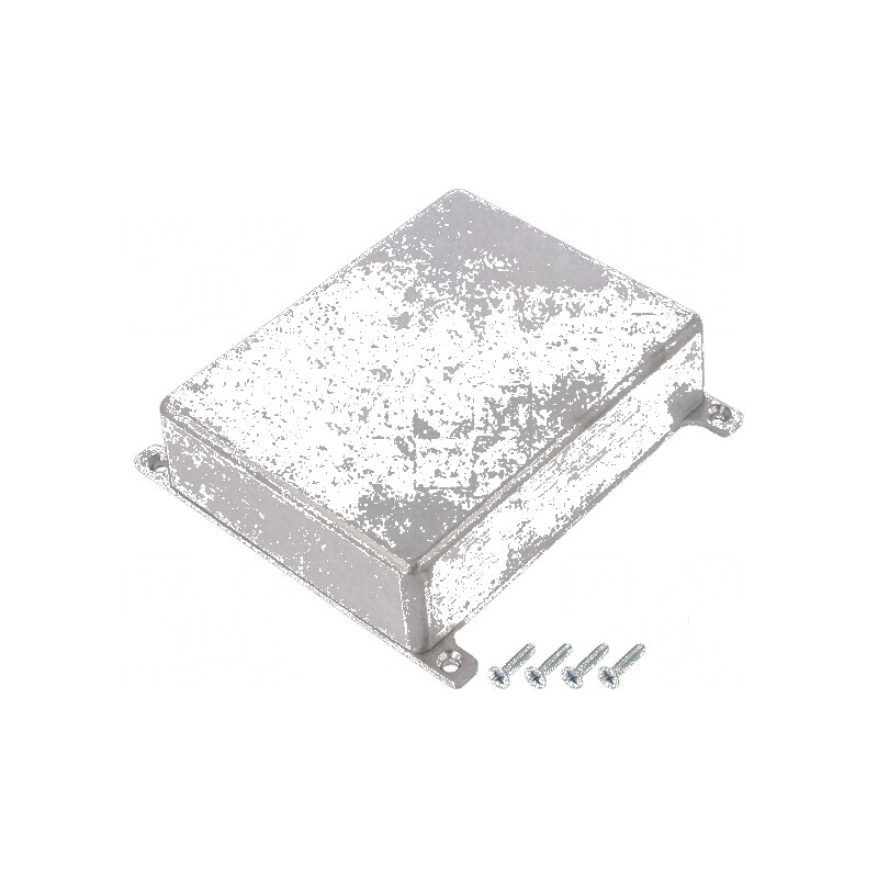 Carcasă ecranare aluminiu naturală 93,5mm x 119mm x 34mm | Electronic-mag.ro | Componente Electronice