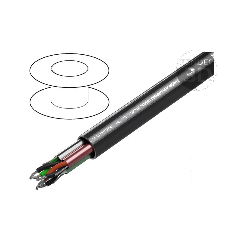 Cablu de control 3x2x20AWG litat Cu cositorit crom | Electronic-mag.ro | Componente Electronice