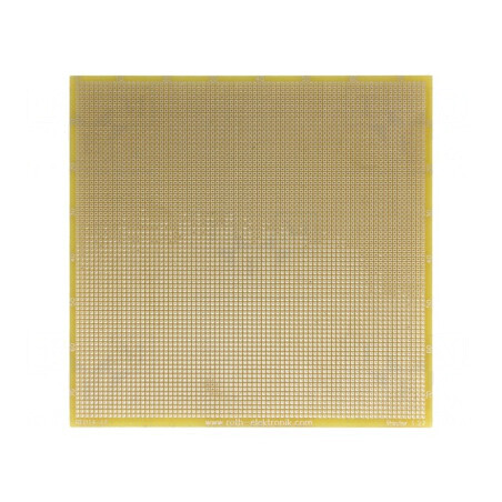 Placă universală singură față prototip 99,06mm x 99,69mm | Electronic-mag.ro | Componente Electronice
