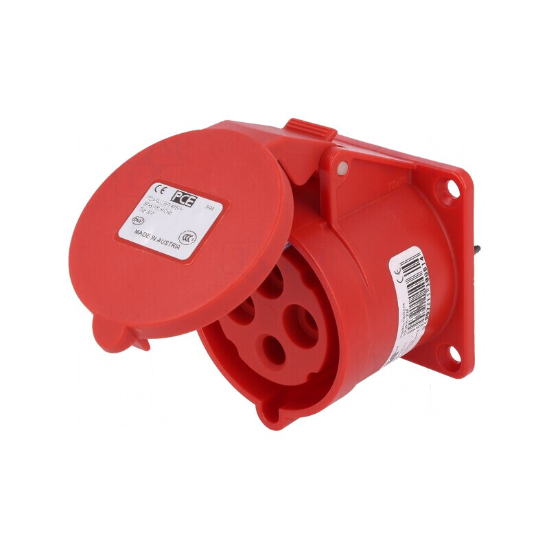 Conector alimentare AC trifazat 32A 400VAC IP44 mamă | Electronic-mag.ro | Componente Electronice