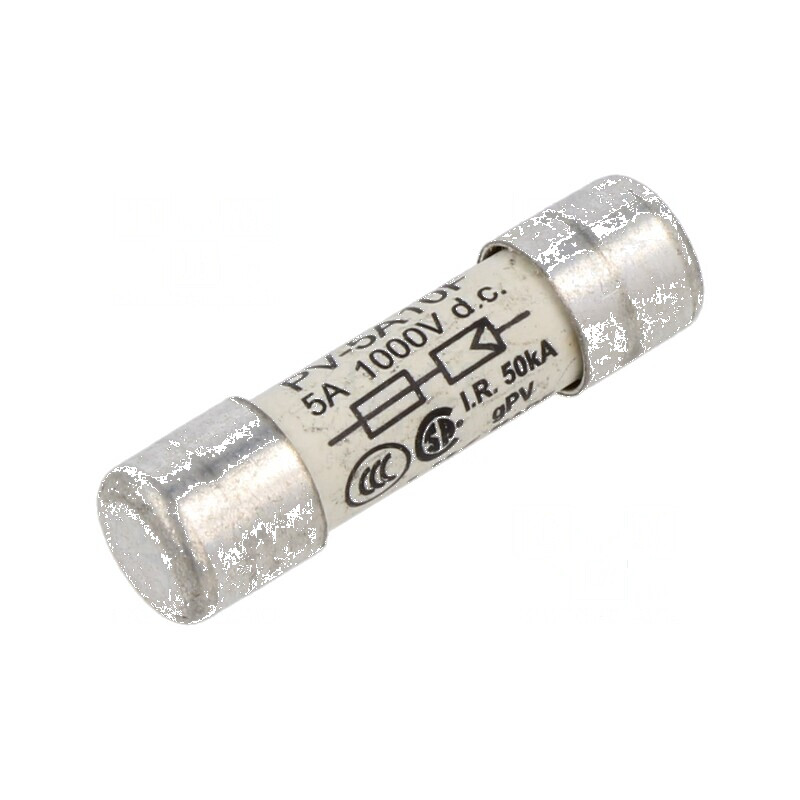 Siguranţă ceramică cilindrică gPV 5A 1kVDC | Electronic-mag.ro | Componente Electronice