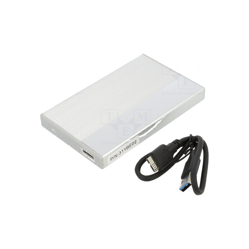 Carcasă hard discuri 2,5" SATA III USB 3.0 76x122x13mm | Electronic-mag.ro | Componente Electronice