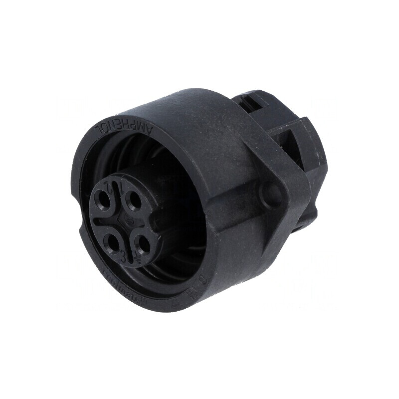 Conector circular soclu PIN 4 mamă cu şurub 400V | Electronic-mag.ro | Componente Electronice Conector circular soclu PIN 4 mamă cu şurub 400V | Electronic-mag.ro | Componente Electronice