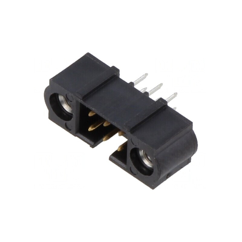 Conector PCB-cablu/PCB soclu tată PIN 6 Datamate J-Tek THT | Electronic-mag.ro | Componente Electronice
