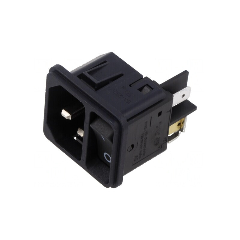 Conector alimentare AC 15A 250VAC IEC 60320 DC11 soclu tată | Electronic-mag.ro | Componente Electronice Conector alimentare AC 15A 250VAC IEC 60320 DC11 soclu tată | Electronic-mag.ro | Componente Electronice