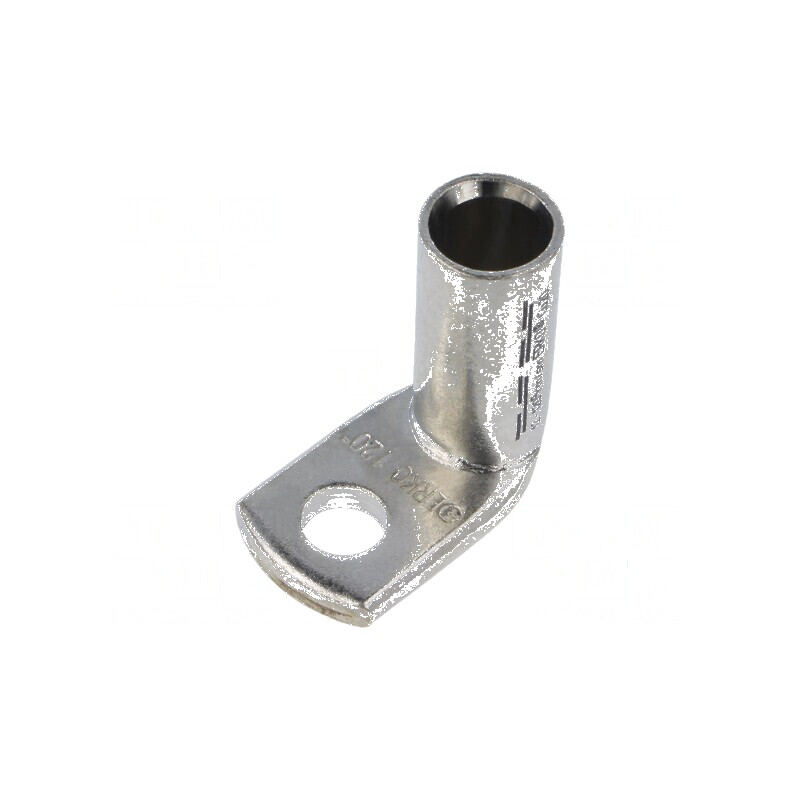 Vârf inelar tubular M12 120mm² crimpat 90° | Electronic-mag.ro | Componente Electronice