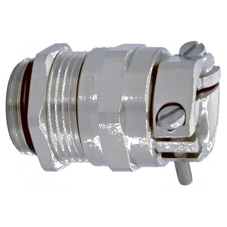 Garnitură etanşare M12 IP68 cu împământare, alamă | Electronic-mag.ro | Componente Electronice