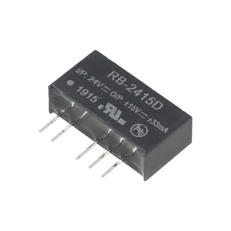 Convertor DC/DC 1W 21,6-26,4V la 15VDC și -15VDC | Electronic-mag.ro | Componente Electronice