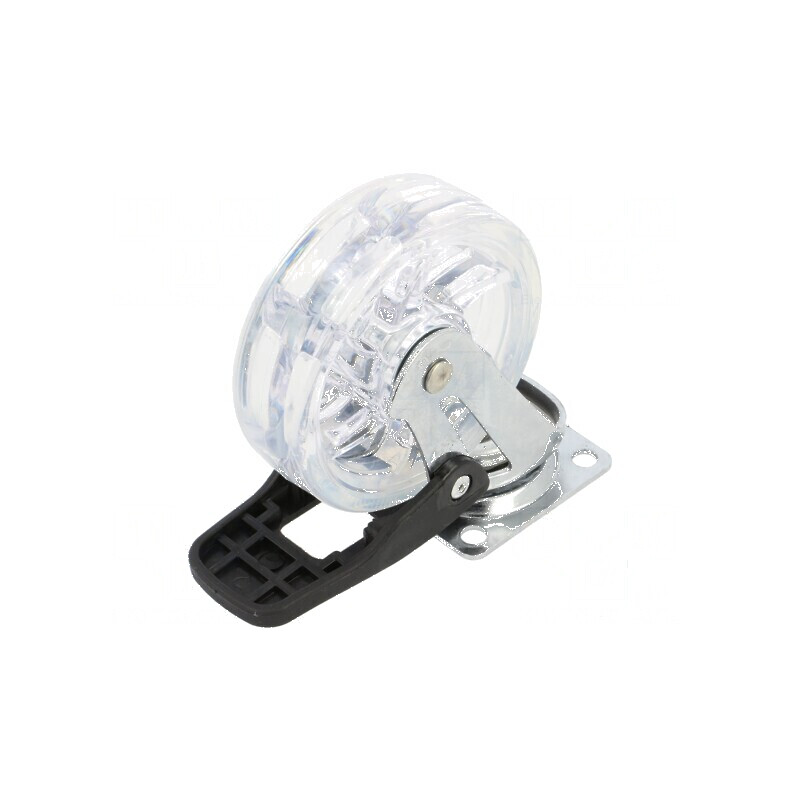 Roți pentru mobilă cu blocare Ø: 75mm | Electronic-mag.ro | Componente Electronice