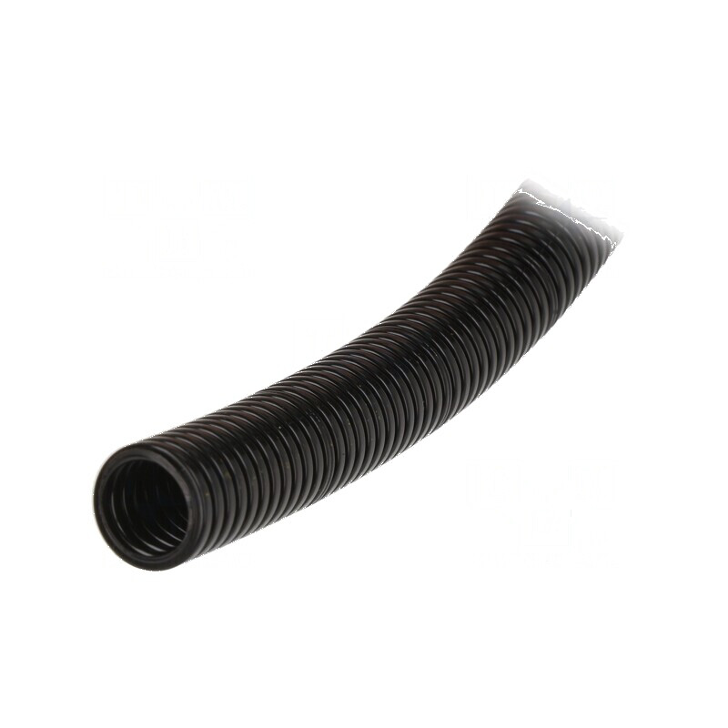 Tub de protecție poliamidă 6 neagră 29mm L: 50m | Electronic-mag.ro | Componente Electronice