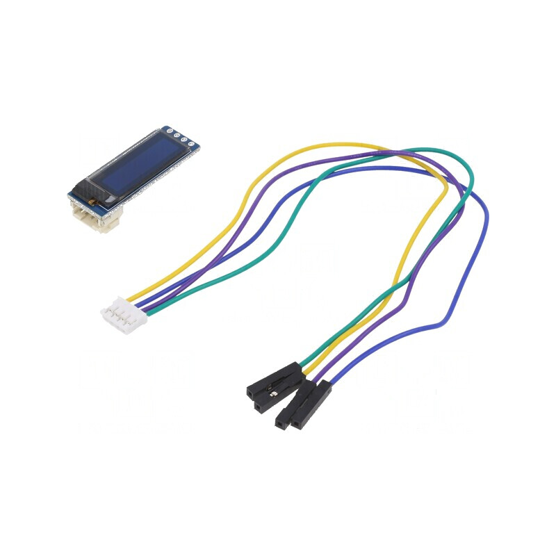 Afișaj OLED 0,91" 128x32 alb, 8 pini, 3,3-5VDC, unghi 160° | Electronic-mag.ro | Componente Electronice Afișaj OLED 0,91" 128x32 alb, 8 pini, 3,3-5VDC, unghi 160° | Electronic-mag.ro | Componente Electronice