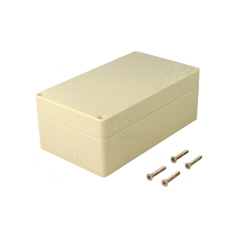 Carcasă universală ABS gri IP65 90mm x 158mm x 61mm | Electronic-mag.ro | Componente Electronice