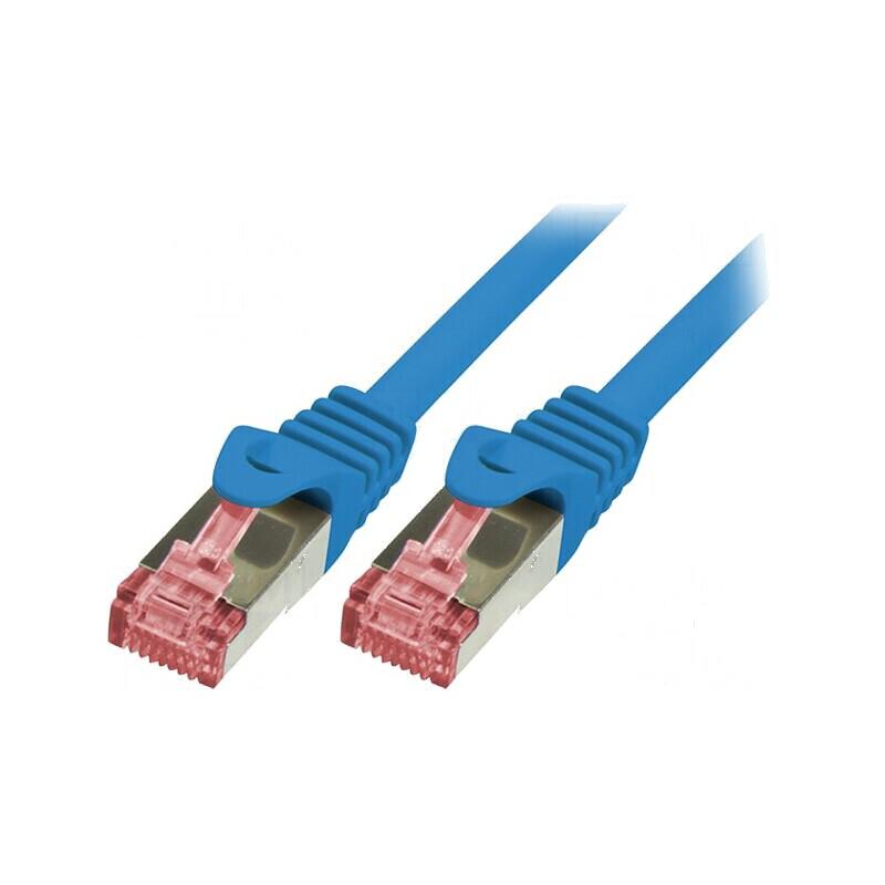 Patch cord S/FTP 6 litat Cu LSZH albastru 7,5m 27AWG | Electronic-mag.ro | Componente Electronice Patch cord S/FTP 6 litat Cu LSZH albastru 7,5m 27AWG | Electronic-mag.ro | Componente Electronice