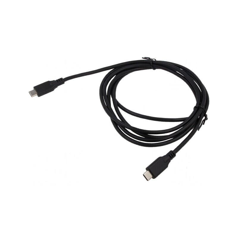 Cablu USB C 2m x2, Interfaţă 480Mbps, PVC | Electronic-mag.ro | Componente Electronice