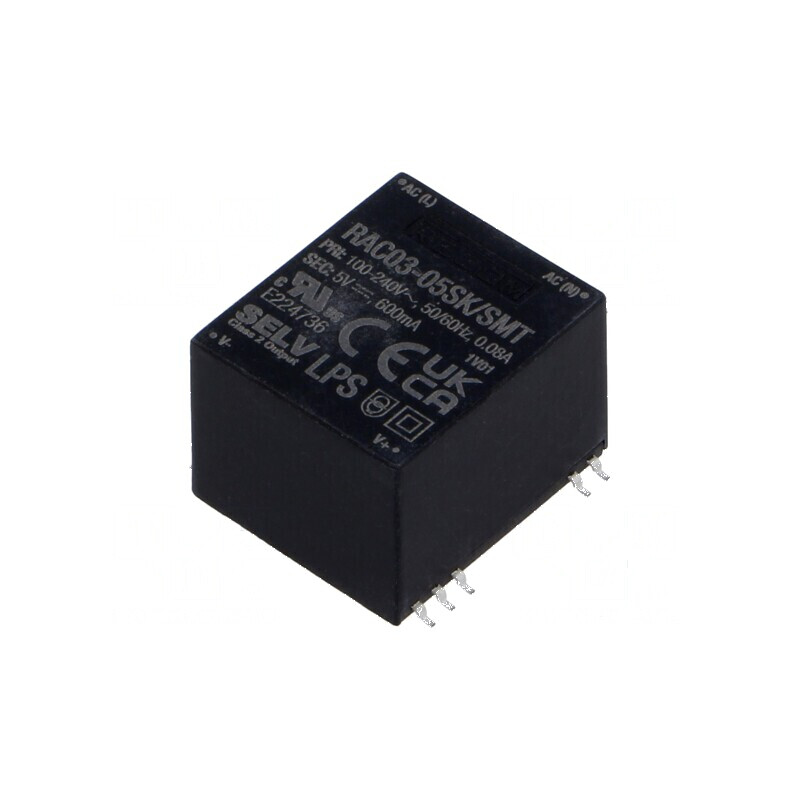 Convertor AC/DC 3W 85-264VAC la 5VDC | Electronic-mag.ro | Componente Electronice