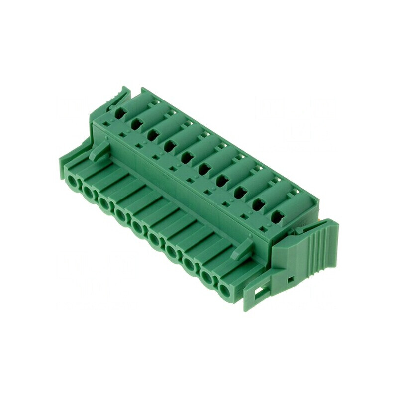 Regletă de conexiuni deconectabilă 5,08mm, 10 piste | Electronic-mag.ro | Componente Electronice