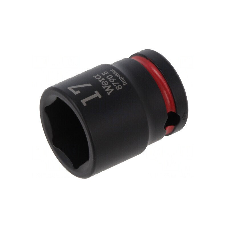 Cap tubular 6 puncte HEX 17mm 3/8 30mm IMPAKTOR | Electronic-mag.ro | Componente Electronice