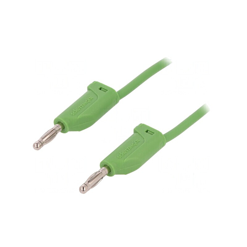Cablu de măsurare 70VDC 33VAC 16A cu soclu axial 4mm verde | Electronic-mag.ro | Componente Electronice