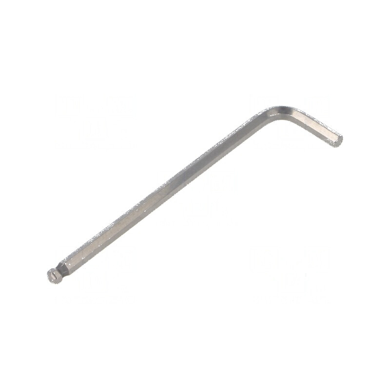 Cheie imbus sferică HEX 5mm din oțel inoxidabil, lungime totală 123mm | Electronic-mag.ro | Componente Electronice