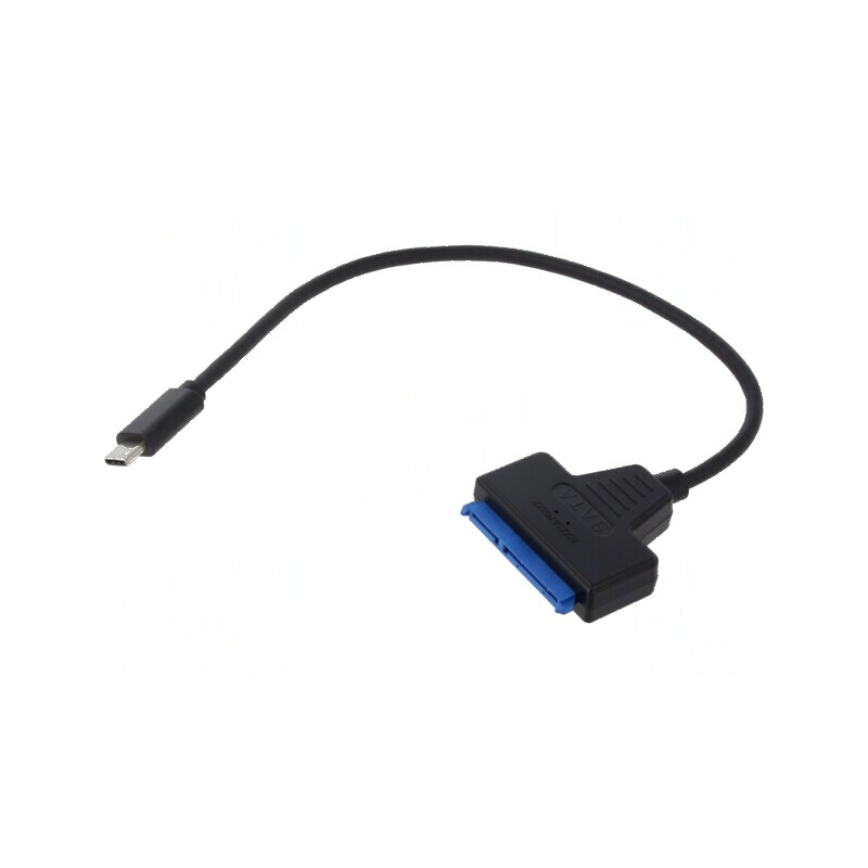 Adaptor USB C la SATA 0,25m 5Gbps PnP | Electronic-mag.ro | Componente Electronice