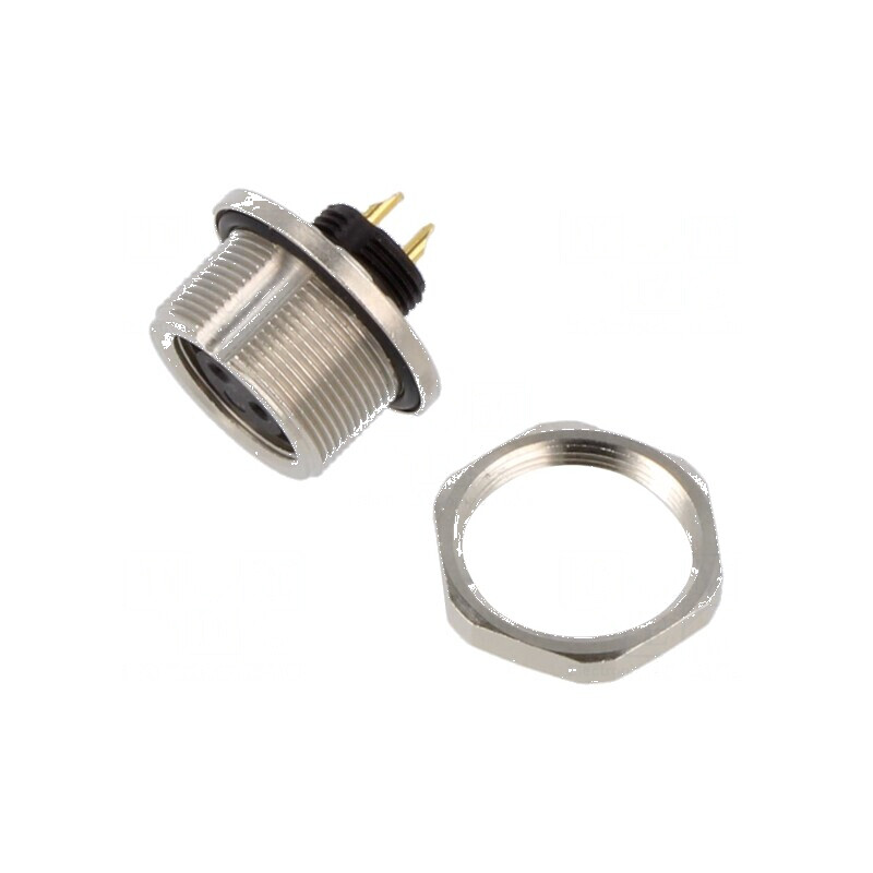 Conector M9 soclu mamă aurit 125V IP67 2 pini | Electronic-mag.ro | Componente Electronice Conector M9 soclu mamă aurit 125V IP67 2 pini | Electronic-mag.ro | Componente Electronice