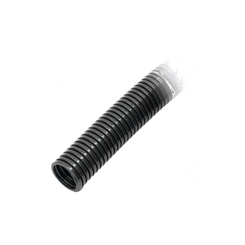 Tub de protecție poliamidă 6 neagră 28mm -40÷120°C | Electronic-mag.ro | Componente Electronice