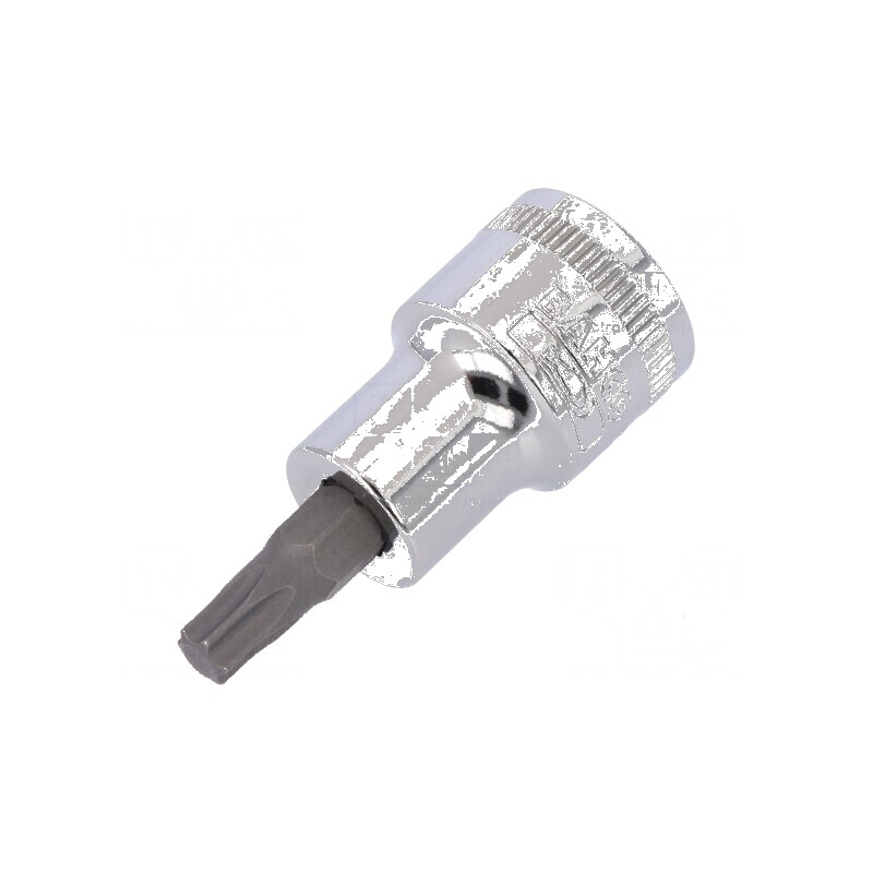 Cap tubular Torx TX25 3/8 60mm oţel aliat | Electronic-mag.ro | Componente Electronice