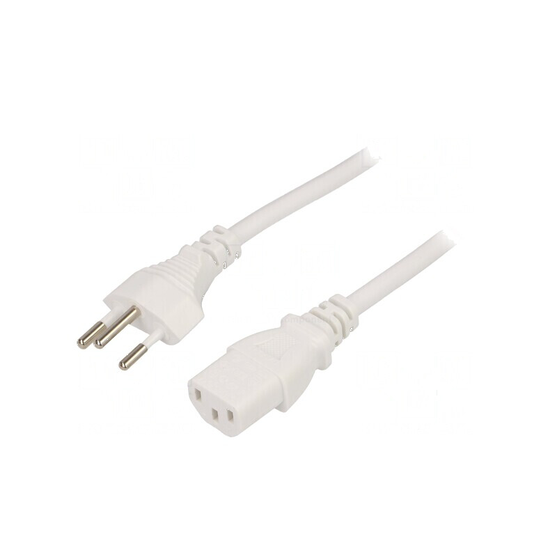 Cablu IEC C13 3x1mm2 5m Alb 10A Mufă PVC | Electronic-mag.ro | Componente Electronice Cablu IEC C13 3x1mm2 5m Alb 10A Mufă PVC | Electronic-mag.ro | Componente Electronice