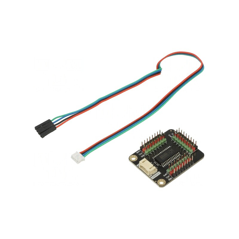 Modul expander I2C CH423 16 OUT 8 IN 3,3÷5VDC Gravity | Electronic-mag.ro | Componente Electronice