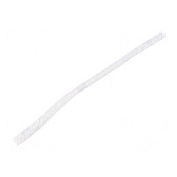 Manşon electroizolant fibră de dioxid de siliciu alb, 100m | Electronic-mag.ro | Componente Electronice