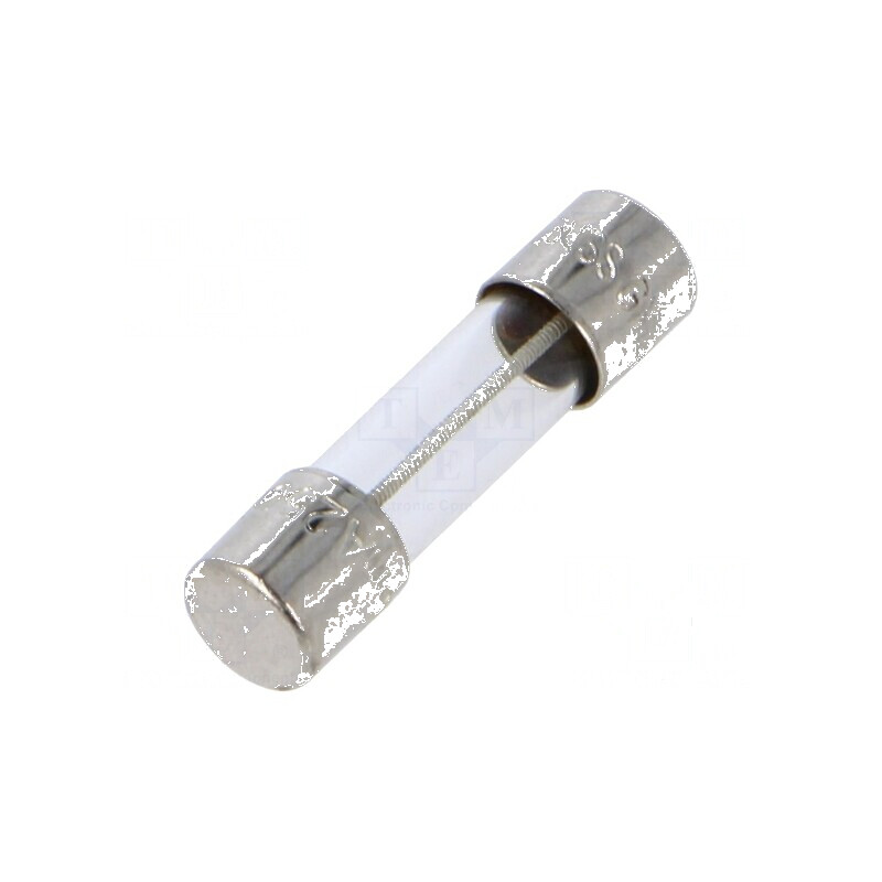 Siguranţă întârziere 500mA 250VAC 5x20mm alamă GMD | Electronic-mag.ro | Componente Electronice