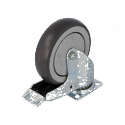 Roată de transport torsională 125mm 120kg | Electronic-mag.ro | Componente Electronice