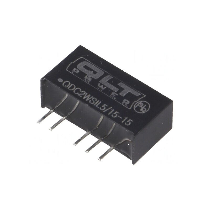 Convertor DC/DC 2W 4,5-5,5V la 15VDC și -15VDC | Electronic-mag.ro | Componente Electronice