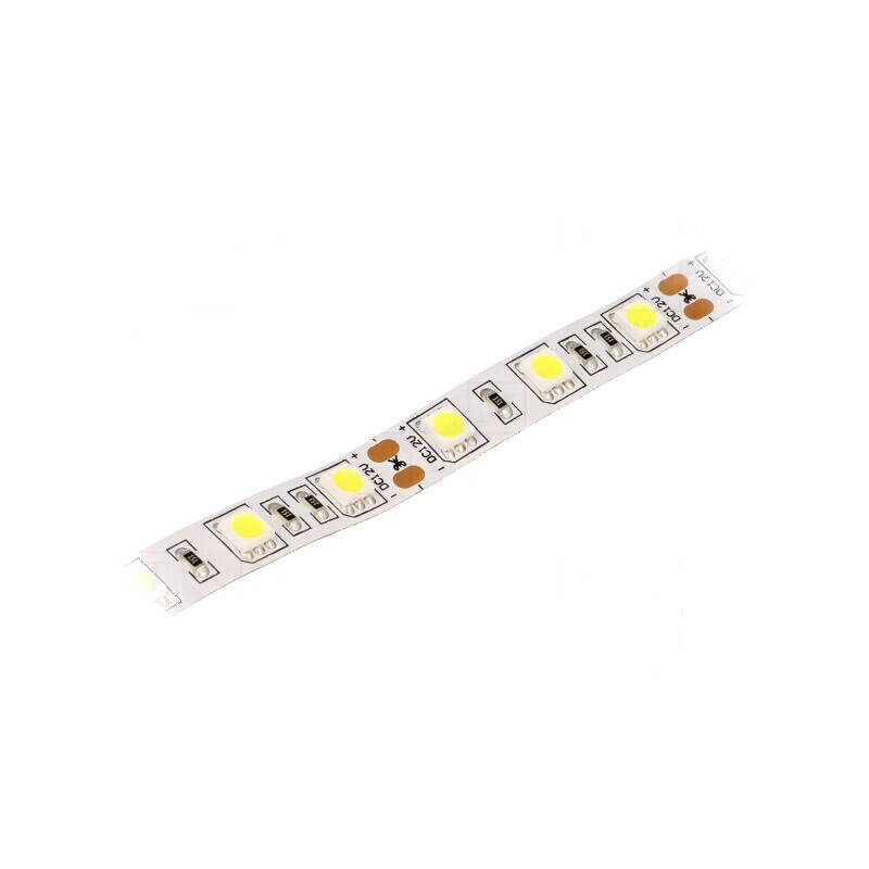 Bandă LED alb rece 5050 60 LED/m 10mm IP20 14,4W/m | Electronic-mag.ro | Componente Electronice