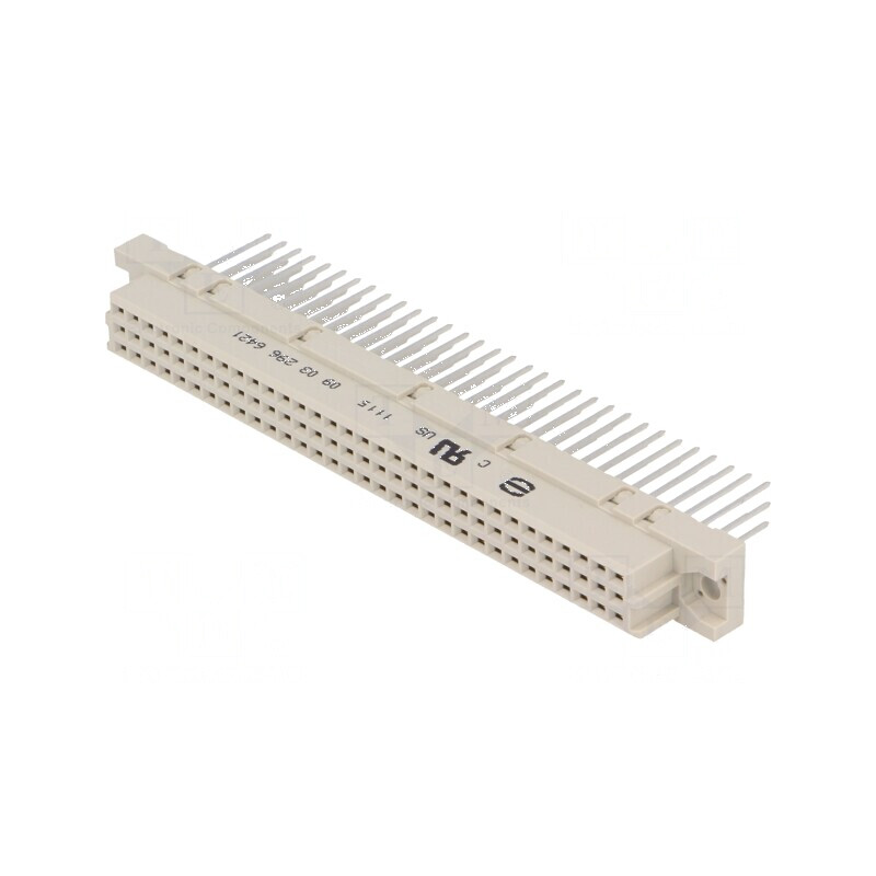 Conector DIN 41612 soclu tip C mamă 96 PIN THT drept | Electronic-mag.ro | Componente Electronice Conector DIN 41612 soclu tip C mamă 96 PIN THT drept | Electronic-mag.ro | Componente Electronice