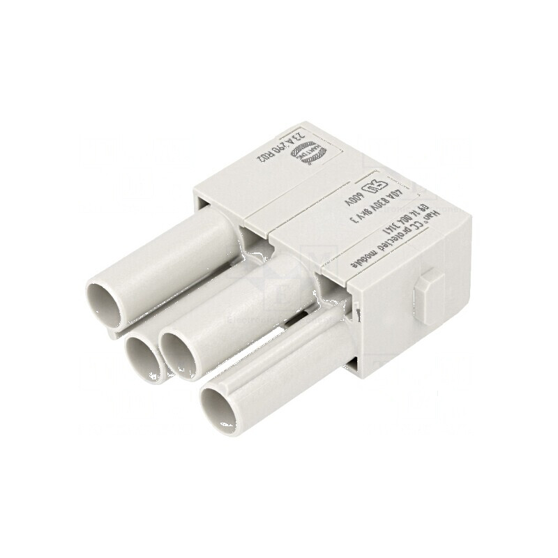 Conector HDC modul mamă Han-Modular 4 PIN 40A 830V | Electronic-mag.ro | Componente Electronice