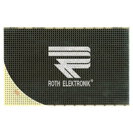 Placă universală singură faţă 100mm x 160mm | Electronic-mag.ro | Componente Electronice