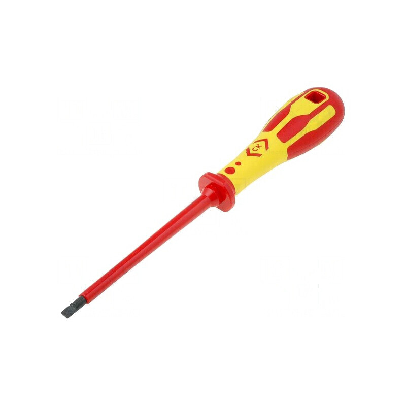 Şurubelniţă izolată plată 5,5x1,0mm Lungime lamă 125mm 1kVAC | Electronic-mag.ro | Componente Electronice