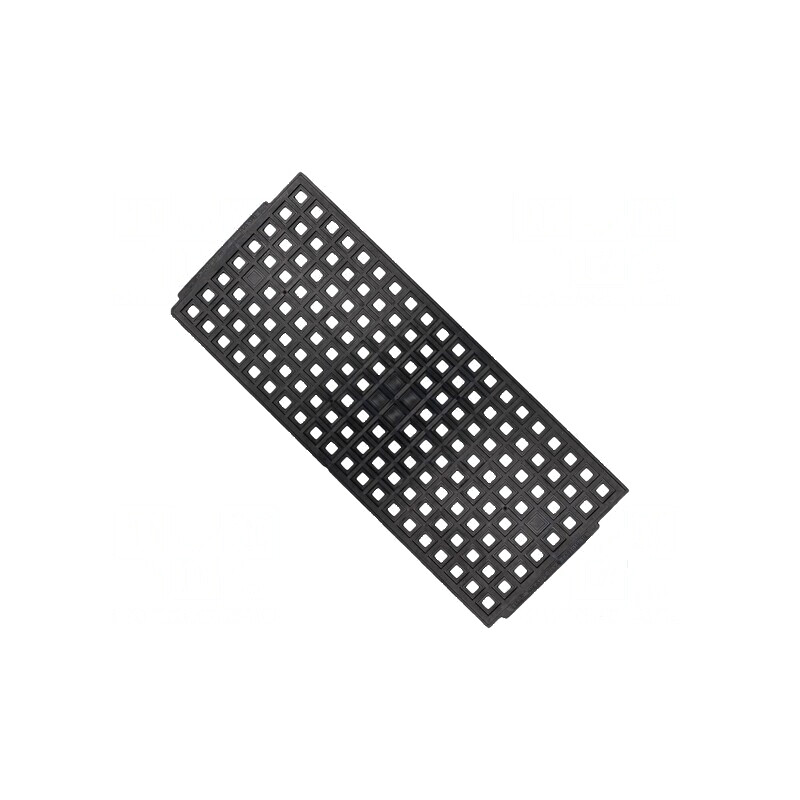 Tăviță ESD pentru circuite electronice 10x10x1mm neagră TQFP | Electronic-mag.ro | Componente Electronice