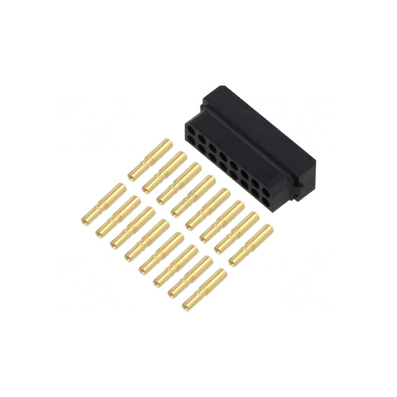 Conector cablu-cablu/PCB mufă mamă PIN 16 Datamate L-Tek | Electronic-mag.ro | Componente Electronice