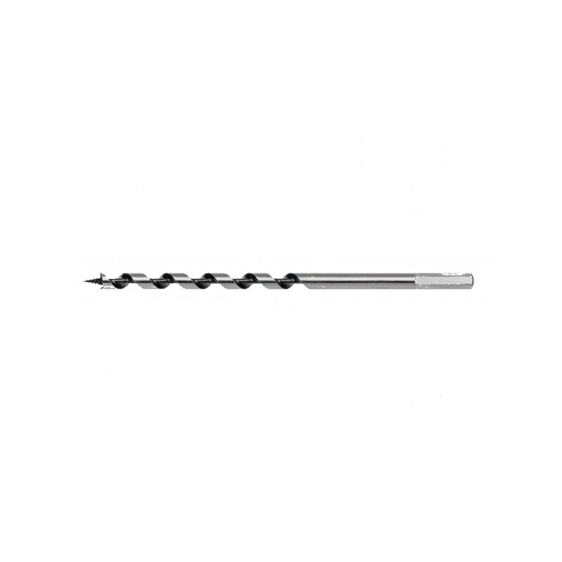 Burghiu pentru lemn Ø 18mm L 400mm oțel aliat 1 buc. | Electronic-mag.ro | Componente Electronice