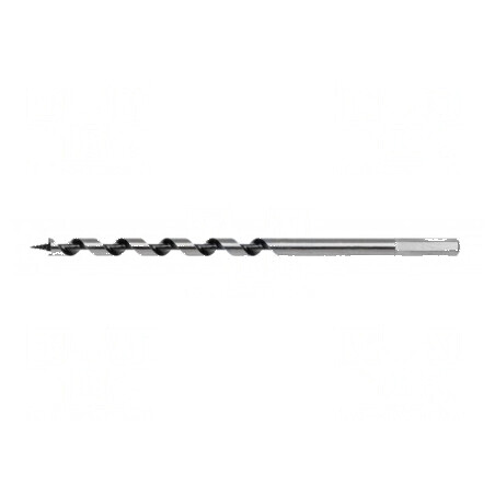 Burghiu pentru lemn Ø 18mm L 400mm oțel aliat 1 buc. | Electronic-mag.ro | Componente Electronice