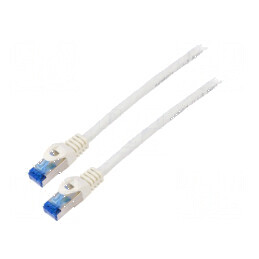 Cablaj Patch Cord S/FTP 6a 15m CCA Alb LSZH 26AWG | Electronic-mag.ro | Componente Electronice