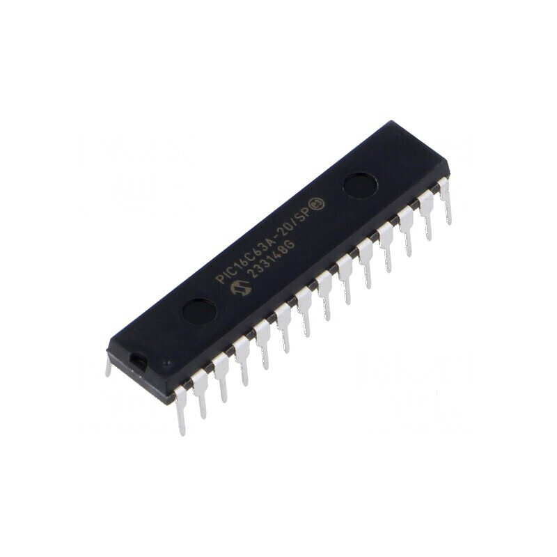 Microcontroler PIC 20MHz cu GPIO, I2C, ICSP, SPI, USART THT | Electronic-mag.ro | Componente Electronice